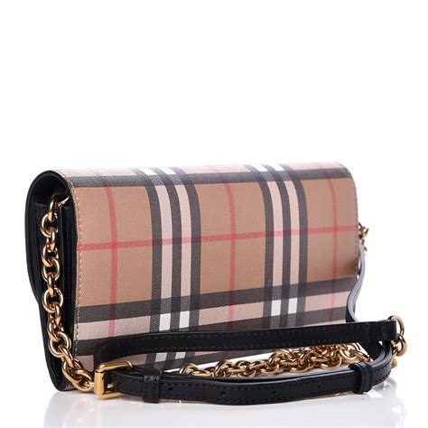 burberry wallet on chain|burberry vintage check wallet.